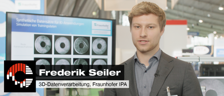 Control Internationale Fachmesse für Qualitätssicherung Control 2023 Fraunhofer Frederik Seiler uai