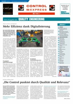 Control Internationale Fachmesse für Qualitätssicherung quality engineering control express 2024 tag 1 uai