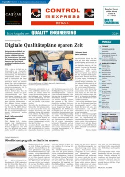 Control Internationale Fachmesse für Qualitätssicherung quality engineering control express 2024 tag 3 uai