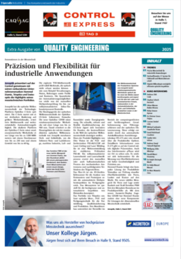 Control Internationale Fachmesse für Qualitätssicherung ce3 uai